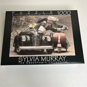 Sylvia Murray The Sweetheart Collection Puzzle Boy Girl Car Scooter Kiss 1000 Pc